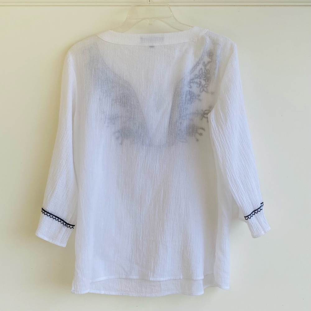 Elementz Embroidered Top - Picture 4 of 7